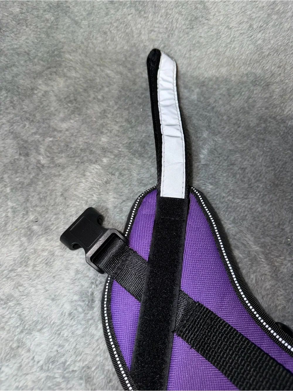 Doggy Kingdom Purple No Pull Dog Harness Reflective Straps